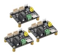 Waveshare 3PCS Serial Bus Servo Driver Board, Integrates Servo Power Supply and Control Circuit, Applicable for ST/SC Series Serial Bus Servos, Small in Size, Easy to Integrate