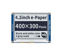 Waveshare 4.2 Inch E-Paper Display Panel Module Kit 400 x 300 Resolution 3.3v E-ink Electronic Paper Screen for Raspberry Pi with Embedded Controller Partial Refresh SPI Interface