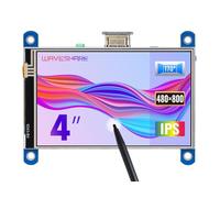 Waveshare 4inch HDMI LCD, 480x800 Resolution, Resistive Touch Screen, Compatible with Raspberry Pi/PC Windows