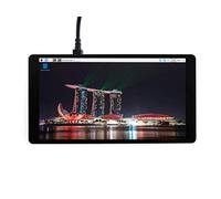 Waveshare 5.5inch 1920x1080 Capacitive Touch Screen AMOLED with Toughened Glass Cover 6H Hardness HDMI Interface Display Supports Multi Systems Supports Raspberry Pi, Jetson Nano