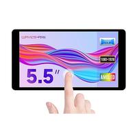 Waveshare 5.5inch HDMI AMOLED Display 1920x1080 Resolution Capacitive Touch Screen with Toughened Glass Cover Supports Multi Systems Raspberry Pi 4/Jetson Nano/PC