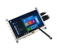 waveshare 5 inch Resistive Touch Screen TFT LCD Display 800x480 HDMI Monitor for Raspberry Pi/BB Black/Banana Pi/Systems Windows 10/8.1/8/7 Support Microsoft XBOX360/Sony PS4/Nintendo Switch