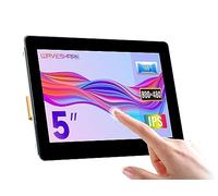 Waveshare 5inch Capacitive IPS Touch Display for Raspberry Pi with 800x480 Resolution DSI Interface Supports Pi 4B/3B+/3 3B/2B/B CM3/3+