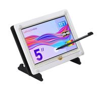 Waveshare 5Inch HDMI LCD (B), 800x480 Resolution, Touchscreen Monitor, Compatible with Raspberry Pi & PC