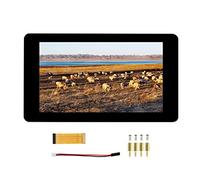 Waveshare 7inch DSI Touch Screen Display for Raspberry Pi 4B/3B+/3A+/3B/2B/B+/A+, 800×480 TFT LCD Capacitive Touchscreen Monitor, Compatible with Raspbian Ubuntu Kali Retropie WIN 10 IoT