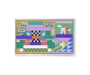 Waveshare 7inch DVI Display Module For Raspberry Pi Pico, 1024 x 600 Pixel, IPS Panel, Onboard 40PIN Header, 170° viewing Angle, Features Faster DVI Communication