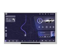 Waveshare 7inch IPS Integrated Display Compatible with Raspberry Pi 4B/3B+/3B/2B/B+/A+/Zero Supports Jetson Nano and PC 1024 × 600 Resolution Thin And Light Screen Design No Touch without Accessories