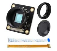 Waveshare Camera Compatible with Raspberry Pi 5 /Pi4/CM4, For Jetson Nano 12.3MP IMX477 Sensor High Sensitivity Supports C- And CS-Mount Lenses