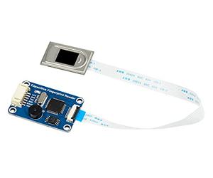 Waveshare Capacitive Fingerprint Reader Designed for Secondary Development Based on a high-speed digital processor STM32F105R8 Allows fast and stable fingerprint verification