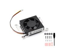 Waveshare Cooling Fan for Raspberry Pi CM5, 5000±10% RPM, 5V Power Supply, With Thermal Tapes, 54x39x13mm, PWM Speed Adjustable, Compatible with Single-board Computers