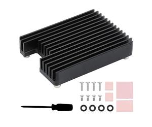 Waveshare Dedicated Aluminum Heatsink CM4-HEATSINK-B for Raspberry Pi Compute Module 4 CM4 with Proper Space for Antenna Section