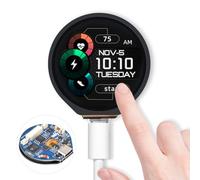 Waveshare ESP32-S3 Development Board, with 1.28inch Round Touch LCD, Compact Size, Accelerometer and Gyroscope Sensor