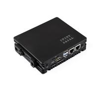 Waveshare Gigabit/2.5G Dual Ethernet Multi-Function Expansion Board Based on Raspberry Pi CM5 (NOT Included),RS485, 4G/5G Module and 4K Display Output, with Metal Case and Power Supply