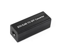 Waveshare Gigabit auto-Negotiation SFP Fiber-to-Ethernet Converter,with PoE