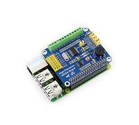 Waveshare High-Precision AD/DA Expansion Board, Compatible with Raspberry Pi Series Boards/Jetson Nano
