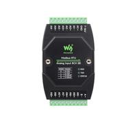 Waveshare Industrial 8-Ch 12-Bit High-Precision Analog Acquisition Module, Supports Voltage and Current Acquisition, DC 7~36V, Wide Voltage Power Supply, Rail-Mount Case Design