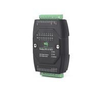 Waveshare Industrial 8-Ch Digital Input & Output Module, DC 7~36V Wide Voltage Power Supply, Modbus RTU Protocol, Multiple Isolation Protection Circuits, Rail-Mount Support