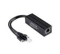 Waveshare Industrial Gigabit PoE Splitter with Metal Case protection,5V 2.5A Type-C Out