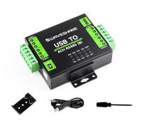 Waveshare Industrial USB TO 4Ch RS485 Converter Module (B) with CH344L Chip,Universal Serial Communication,Multiple Protection Circuits,Compatible with Mac, Linux, Android, Windows 11/10 / 8.1/8 / 7