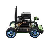 Waveshare JetRacer Professional Version ROS AI Kit, Dual Controllers AI Robot, Lidar Mapping, Vision Processing, Includes Waveshare Jetson Nano Dev Kit 4GB (NOT Support Nano 2GB)