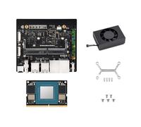 Waveshare Jetson Orin Nano AI Dual ETH Development Kit for Embedded and Edge Systems, Bundle with 4GB Memory Jetson Orin Nano Module