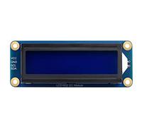 Waveshare LCD1602 I2C Module, I2C Communication, 3.3V/5V Compatible, White Words on Blue Background, Compatible With Raspberry Pi/Pi Pico/Jetson Nano/ESP32, etc