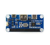 Waveshare Li-ion batt HAT, with SW6106 Mobile Power Chip, Compatible with Raspberry Pi(Supports Quick Charge)