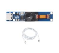Waveshare Long-Wave IR Thermal Imaging Camera Module for Raspberry Pi IR Camera, Onboard Type-C Port, 80x62 Pixel, Wide Angle Version (90° FOV) for Industrial Temperature Control, Motion Detection...