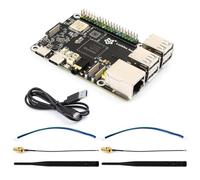Waveshare Luck-fox Aura High-Performance Linux Development Board(1GB RAM And 0GB EMMC Flash), Rockchip RV1126B Quad-Core 1.6GHz Processor, 3 TOPS Computing Power, 4K Encoding And Decoding
