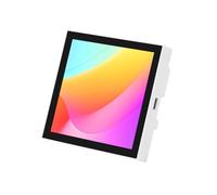 Waveshare Luck-fox Core1106 Smart 86 Box Development Board, RV1106G3 Processor, 1TOPS, 256MB DDR3L, ARM Cortex-A7 32-Bit Core, Onboard 4inch 720 x 720 Pixel Touch Display, RS485 Port, with Wireless