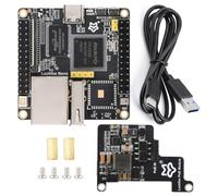 Waveshare Luck-fox Nova Micro Development Board, Based On Rockchip RK3308B, 8GB eMMC, Integrated High-Performance Audio Codec, with PoE Module, Excluding Wireless