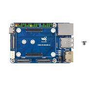 Waveshare Mini Base Board for Raspberry Pi Compute Module 4 CM4, Onboard CSI/DSI/FAN/HDMI/USB/Gigabit Ethernet/Micro SD Slot/M.2 Slot Connectors, for Evaluating CM4 or Integrated into End Product