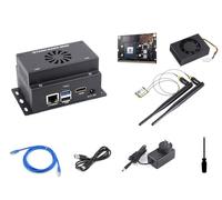 Waveshare Mini-Computer Based On Jetson Nano Module, Onboard Multiple Peripheral Interfaces, Supports Installing WiFi Or 4G Module, Metal Case, Include Jetson Nano Module and Cooling Fan