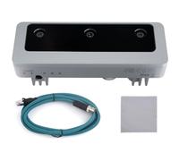 Waveshare OAK-D-S2-POE, OpenCV AI Machine Vision Kit, 12MP, 4TOPS Depth Measurement Image Recognition Positioning Security Monitoring Intelligent Driving Robots Gigabit Ethernet POE Power Supply IP65