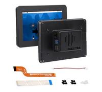 Waveshare Official 7inch Capacitive Touch Display, Compatible with Raspberry Pi, 720 × 1280, IPS, DSI Interface, 5-Point Touch, Comes with Protective Case