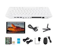 Waveshare Pi 500 10.1inch Touch Display Kit, a Pi Designed Into a Keyboard, 4-core Arm Processor, Support WiFi/BT, Dual-4K Output, with Raspberry Pi 500 Basic Kit, 10.1HP-CAPLCD Monitor, etc