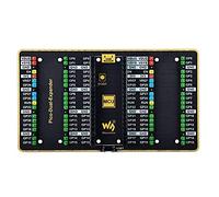 Waveshare Pi Pico Dual GPIO Expander Two Sets of Male Headers for Connecting More Expansion Modules