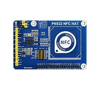 Waveshare PN532 NFC HAT Compatible with Raspberry Pi with I2C / SPI/UART Interface Comes with Online User Manual