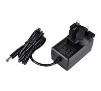 Waveshare Power Supply, Power Adapter, 5V / 5A, DC Jack Output, OD 5.5mm, ID 2.1mm, UK 3-Pin Plug