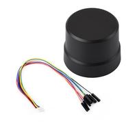 Waveshare Q43 Multi-Constellation Multi-Frequency Helical Antenna, RTK Centimeter-Level High-Precision Position GNSS Module with Geomagnetic Sensor, Support Simultaneous Reception