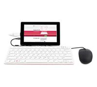 Waveshare Raspberry Pi 400 Keyboard Computer with Third-Party Accessories and 7inch HDMI Touch Display (10 Items)