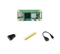 Waveshare Raspberry Pi Zero 2 W Package A(4 Items) Bundle with Mini HDMI to HDMI Adapter,2X20 Pinheader and Micro USB OTG Cable