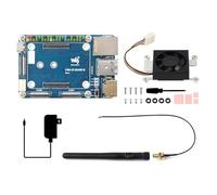 Waveshare RDK X3 AI Module Base Kit, Compatible with Raspberry Pi CM4, 5 Tops Computing Power, Accessories Only, RDK X3 MD 104032 Not Included