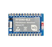 Waveshare RP2040-BLE Development Board, Raspberry Pi Microcontroller Development Board, Based On RP2040, Supports BT 5.1 Dual Mode, Single Board Only