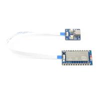 Waveshare RP2040-BLE Development Board, Raspberry Pi Microcontroller Development Board, Based On RP2040, Supports BT 5.1 Dual Mode, with USB Port Adapter Board and 8PIN FPC Cable ~15cm
