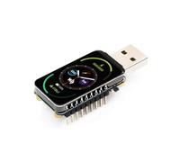 Waveshare RP2350 1.47inch Display Development Board, 172x320, 262K Color, RP2350 Dual-core Microcontroller, 150MHz, with Colorful RGB LED, Type-A USB Port, with Header