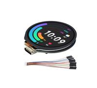 Waveshare RP2350 MCU Board with 1.28inch Touch Display, 240×240 Pixels, 65K Color IPS Screen, Type-C Port, RP2350 Microcontroller, Dual-core & Dual-architecture