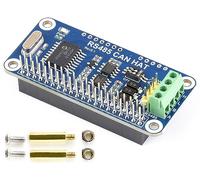 Waveshare RS485 CAN HAT for Raspberry Pi 4B/3B+/3B/2B/Zero/Zero W/Zero WH/Zero 2W/2WH, RS485/CAN Communication via RS485/CAN Functions, MCP2515 CAN Controller, SPI Interface