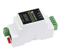 Waveshare RS485 to RJ45 Ethernet Converter Module, Industrial Rail-mount Isolated RS485 Serial Server,TCP/IP to Serial Module,10 / 100M Auto-negotiation RJ45 Connector,with POE Function