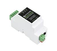 Waveshare RS485 to RJ45 Ethernet Module, Industrial Serial Device Server, Supports Modbus, MQTT/JSON, Multi Communication Modes, Rail-Mount, 87 × 36 × 59 mm
